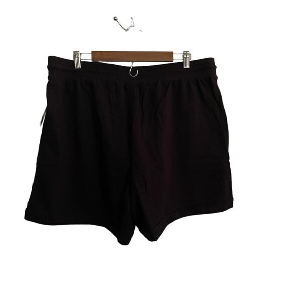 Torrid Womens NWT Black Mid Rise Everyday Fleece Patch Pocket Active Shorts 3X - Picture 10 of 10